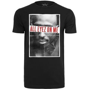 Mister Tee T-shirt met korte mouwen voor heren, zwart.