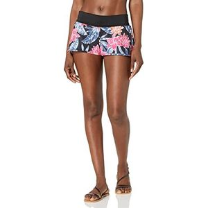 Roxy Endless Summer Boardshort 5 cm Korte jumpsuit voor dames, Exc antraciet tropische oase