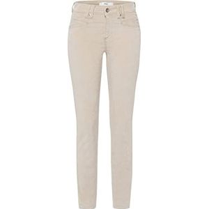 BRAX Ana New Corduroy Dames Five-Pocket-broek, krijt, 32W/34L, Krijt