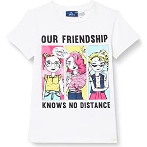 Chicco T-shirt voor meisjes en meisjes, wit (wit), 3 jaar, wit, Wit.