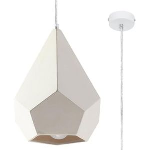 SOLLUX Keramische hanglamp PAVLUS L 250 breedte 250 hoogte 1350 E27 / 60W dimbaar