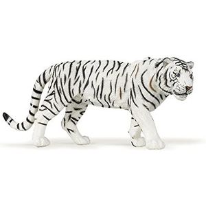 Papo - Verzamelfiguren - Witte tijger - Wilde dieren - Katachtigen - Voor kinderen, meisjes en jongens - Vanaf 3 jaar
