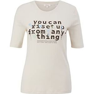 s.Oliver T-shirt dames, Bruin