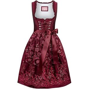 Stockerpoint Dirndl Eva Speciale gebruikte jurk, Rood, 40 voor dames, rood, 38, Rood