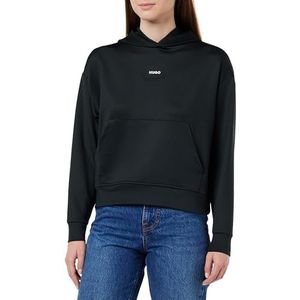HUGO Loungew hoodie voor dames, Zwart 1
