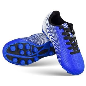 Vizari Stealth FG voetbalschoenen, blauw/wit, maat 38