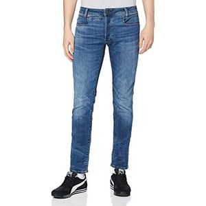 G-STAR RAW D-staq Slim Jeans voor heren, 5-pocket (1 stuk), meerkleurig (medium indigo leeftijd 8968-6028)