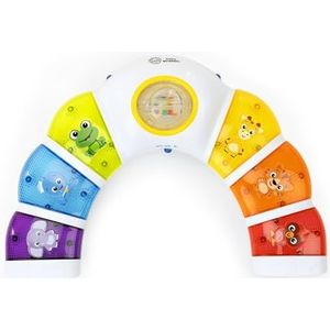 Baby Einstein Glow & Discover Speelgoedhanger Met Lichtjes, Melodieën En Dierengeluiden, Spreekt Engels, Spaans en Frans,1 Stuk (1er-pakket) Meerkleurig