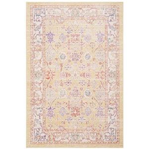 SAFAVIEH, Rechthoekig tapijt voor binnen, Boho-Chic, geweven, windsor-collectie, WDS313, goud/lavendel, 122 x 183 cm, voor woonkamer, slaapkamer of andere binnenruimtes