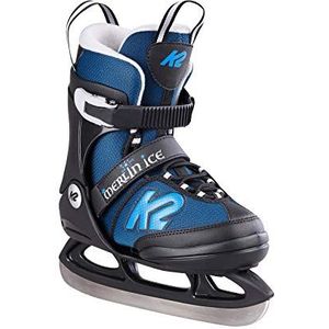 K2 Merlin Ice jongens schaatsen zwart blauw EU 26 31 7 11 US 8 12 25E0305