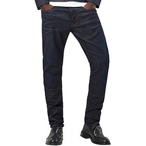 G-STAR RAW 3301 Heren Jeans Stripe Blauw (Dk Aged 7209-89), 27W/32L, Blauw (Dk leeftijd 7209-89)