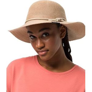 Jack Wolfskin Travel Hat W Panama-hoed voor dames, natuur, eenheidsmaat