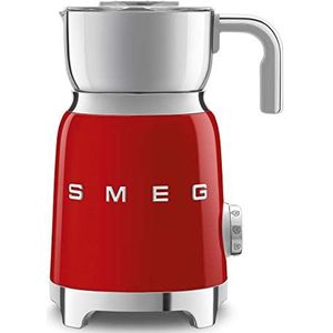 Smeg MFF11RDEU 50's stijl - roestvrijstalen kast - rood - Melkopschuimer - Rood