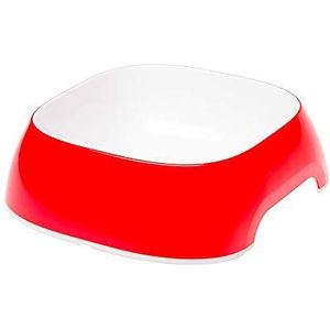 Ferplast Glam Kattenbak van kunststof, 0,4 l, rood