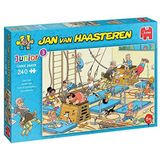 Jan van Haasteren Junior Apenkooien kinderpuzzel - 240 stukjes - Puzzel