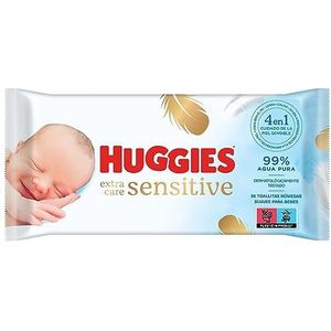 Huggies Pure Extra Care Baby Wipes 56 PS