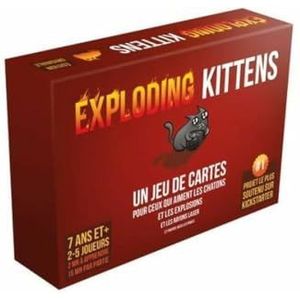 Asmodee Exploding Kittens Edition Card spel voor kinderen vanaf 7 jaar