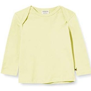 Loud + Proud Shirt Single Jersey Organic Cotton Manches Longues, Jaune (Lemon Lea), 50/56 Bébé Fille