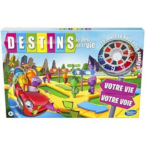 Hasbro Destins Le spel van het leven, gezelschapsspel voor het gezin, bordspel, Franse versie