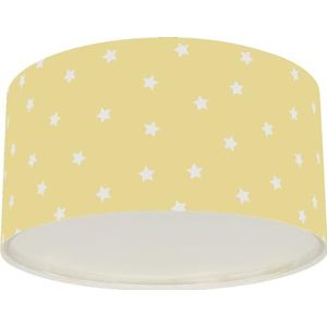 Dalber Plafondlamp Star Light Gele Sterren, Kroonluchter Kinderkamer, Plafondlamp