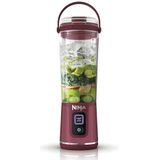 Ninja Blast BC151EUCR Draagbare blender, 530 ml, lekvrij deksel en schenktuit, krachtige draadloze mini-blender, oplaadbaar, smoothies, eiwitshakes, mix van fruit en ijsblokjes, cranberry, BC151EUCR
