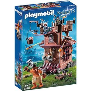 PLAYMOBIL 9340 - Knights - Dwarves Mobile Attack Tower - nieuw in 2019