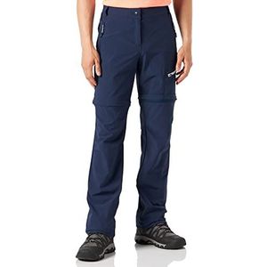 CMP Stretch Nylon Zip Off Pant, Woman, Blauw, 48