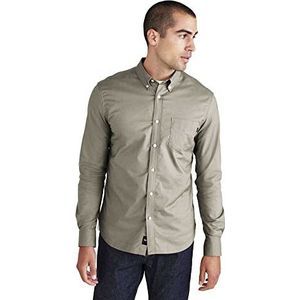 Dockers Stretch Oxford shirt heren shirt, Silver Sage