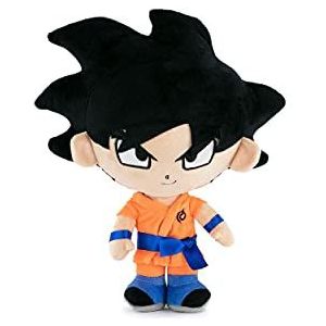 Pluche dier van de hoofdrolspelers van Dragon Ball Super, Goku, Piccolo, Vegeta, Beerus, Boo - Superzachte kwaliteit (30-35 cm, Goku)