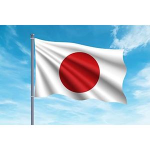 OEDIM Japan vlag | 150x85 cm | versterkt en siernaden | vlag met 2 waterdichte metalen ogen