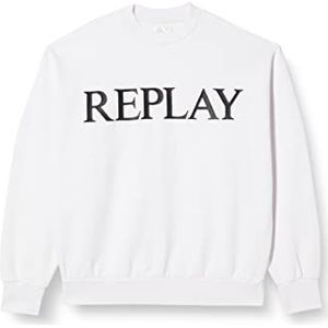 Replay Dames sweatshirt, 001, wit