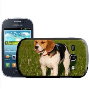 Fancy A Snuggle Beschermhoes voor Samsung Galaxy Fame S6810, motief Beagle