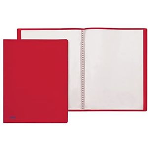 Favorit 100460250 kaarthouder binnenafmetingen: 22 x 30 cm, 20 enveloppen, rood