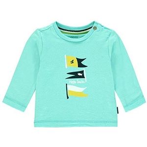 Noppies Babykleding, kinderkleding, heren T-shirt met lange mouwen, Redford, Aqua Splash, 0 maanden, Aqua Splash