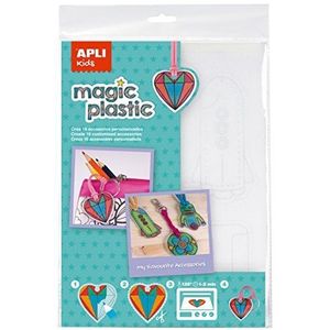 APLI Kids 15175 transparante magische plastic zak 4 vellen