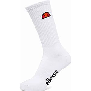 Ellesse Illan Tennis Sock Sokken voor volwassenen, uniseks, Wit.