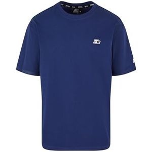 Starter Black Label Extra groot Starter Essential T-shirt voor heren, Donkerblauw