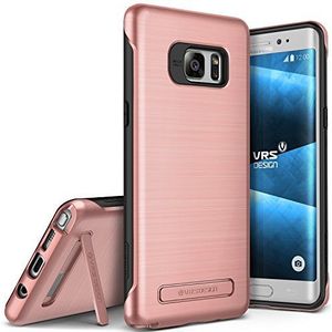 Samsung Galaxy Note 7 Hoesje, VRS Design [Duo Guard] [Rose Goud] [Slim Fit Case] [Flip F] [Accessoires voor mobiele telefoon voor Samsung Galaxy Note 7-2016