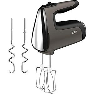 Tefal Handmixer HT650E Power Mix Stilte - Handmixer - Grijs - Zwart