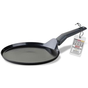 Fackelmann Statement Pannenkoekenpan 25 cm - platte pan met keramische coating - gerecycled aluminium met antiaanbaklaag - voor alle warmtebronnen, inclusief inductie, PFAS-vrij