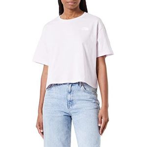 THE NORTH FACE Cropped Simple Dome T-shirt voor dames, lavendel, XXL, Lavendel