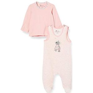 Sterntaler Strampler-set Nicki Mabel pyjama voor baby's, meisjes, Roze Mel.