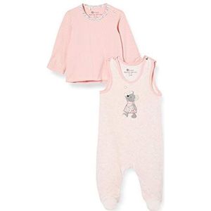 Sterntaler Romperset Nicki Mabel pyjamaset voor baby's en meisjes, Roze Mel.