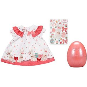 Baby Annabell Paasei met Jurk - Poppenkleding 43 cm