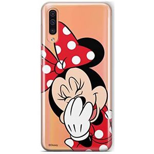 Originele en officiële Disney Minnie en Mickey Mouse hoes voor Samsung A50, Samsung A50s, Samsung A30s, TPU siliconen hoes beschermt tegen stoten en krassen