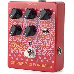 Caline CP-59 Driver Effectpedaal voor elektrische gitaar, rood