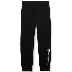 Champion Legacy American Classics G - Ultralight Powerblend Fleece Elastic Cuff Trainingsbroek voor meisjes, Zwart