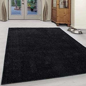 Effen laagpolig tapijt voor woonkamer, slaapkamer