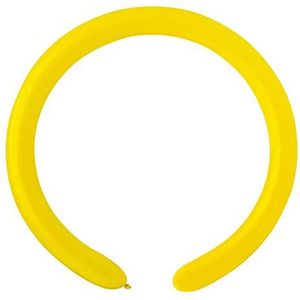 100 stuks hoogwaardige D4 ballonnen van natuurlijk latex (diameter 5 cm/2 inch), geel