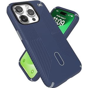 Speck Beschermhoes voor iPhone 15 Pro, ClickLock, antislip vergrendelingssysteem, ontworpen voor MagSafe, valbescherming, krasbestendig, zacht aanvoelend, telefoonhoes